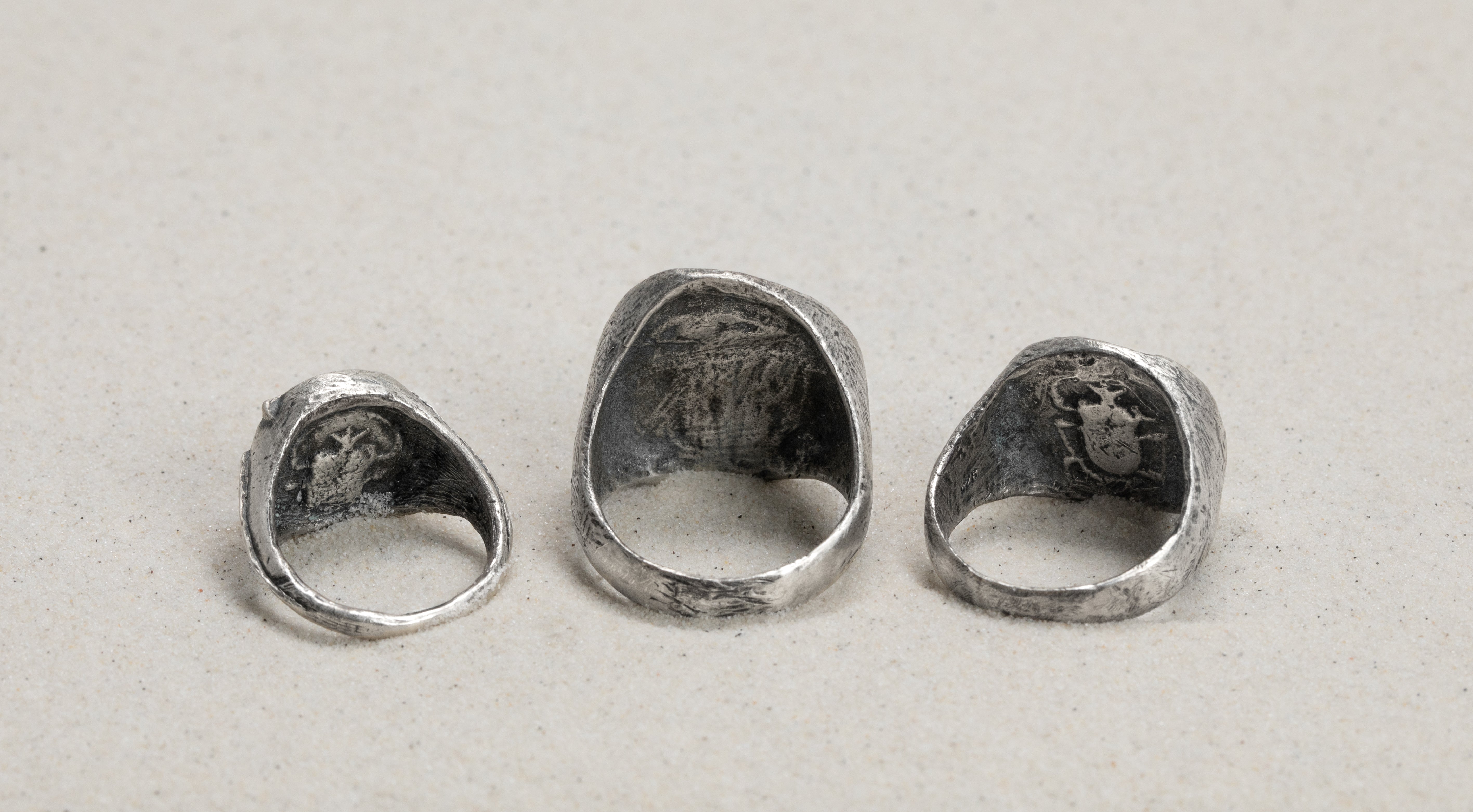 Men's Adoring Eye Signet Ring