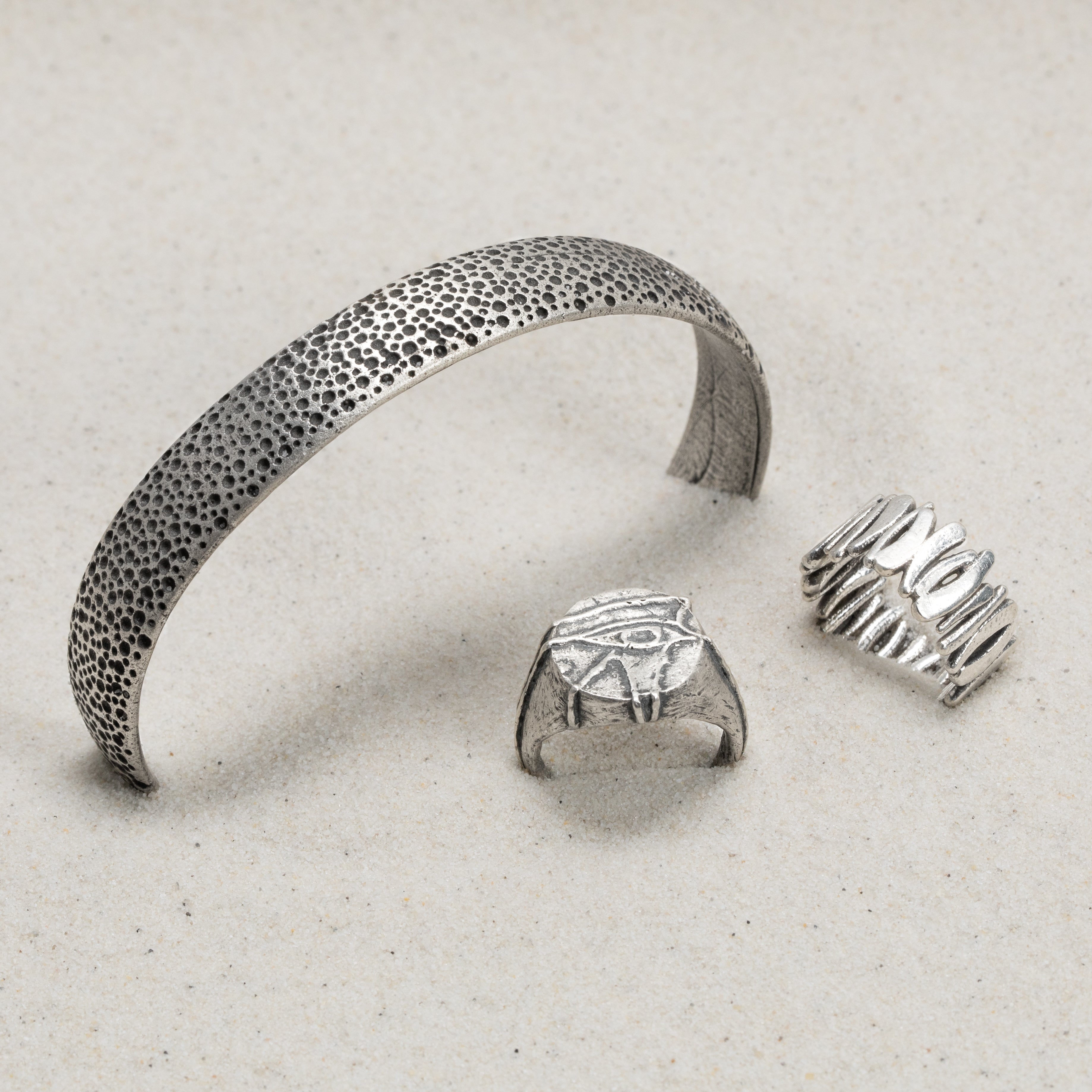 Men's Sand + Stone Cuff