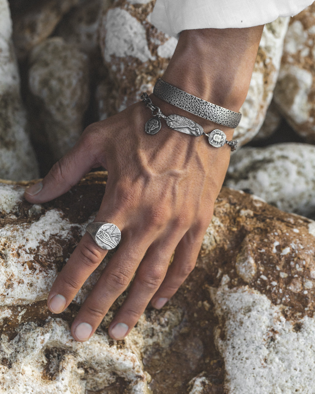 Men's Hieroglyph Bracelet