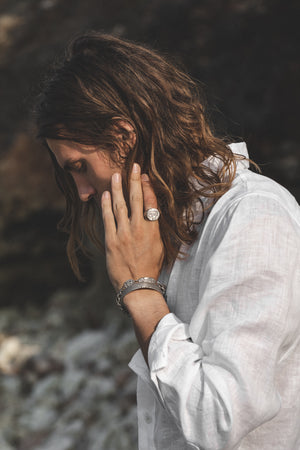 Men's Sand + Stone Cuff