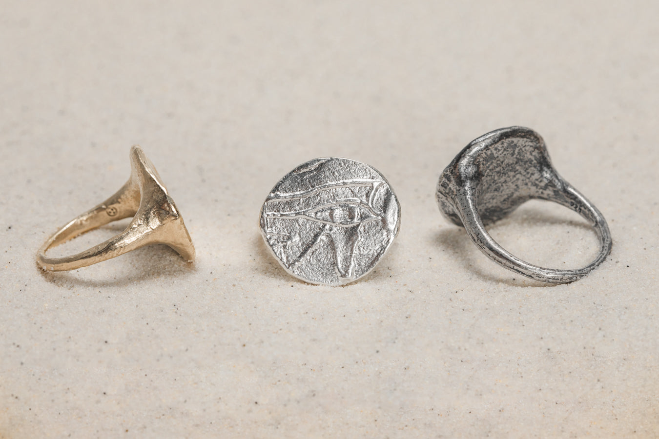 Eye of Horus Signet Ring