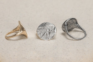 Eye of Horus Signet Ring