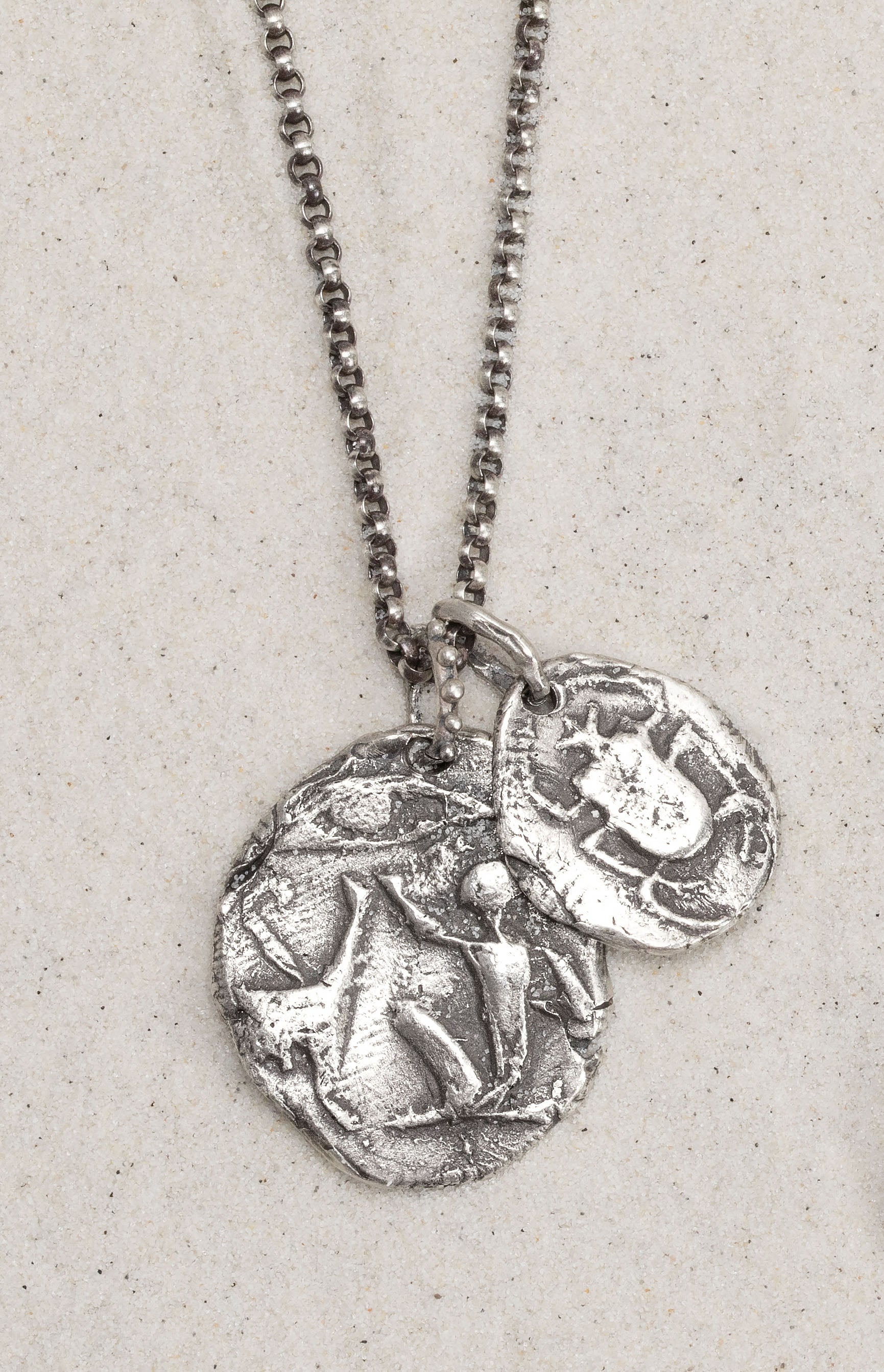 Men's Adoring Eye + Scarab Talismans