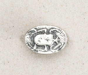 Men's Scarab Pinky Ring