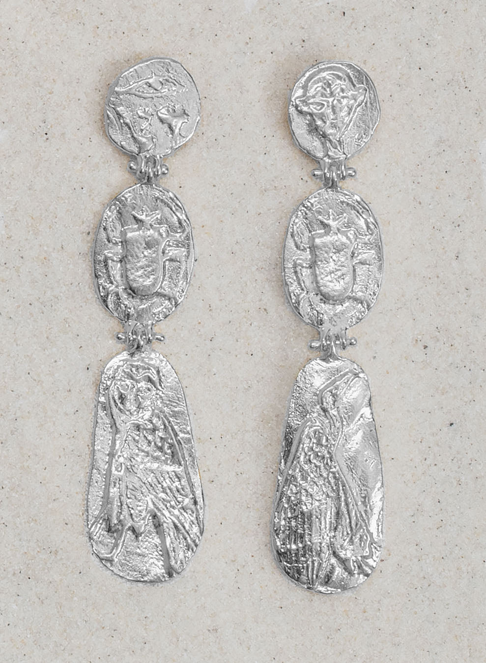 Talisman Trio Dangle Earrings