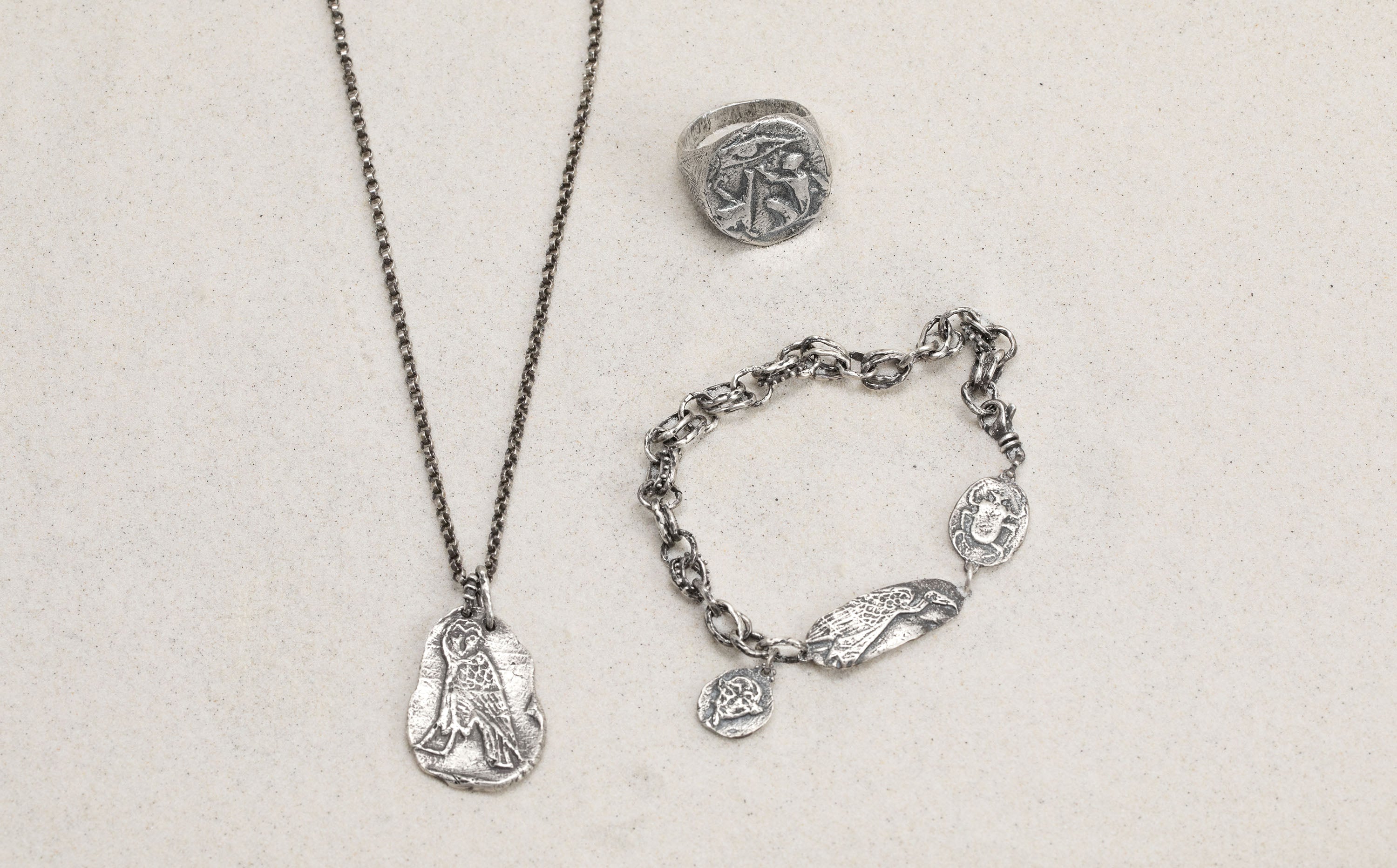 Men's Owl Talisman